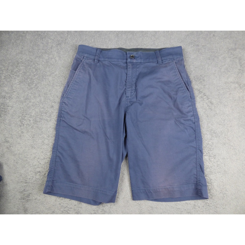 Nike Dri-FIT Mens Navy Blue Flat Front Performance Shorts Size 30 4925